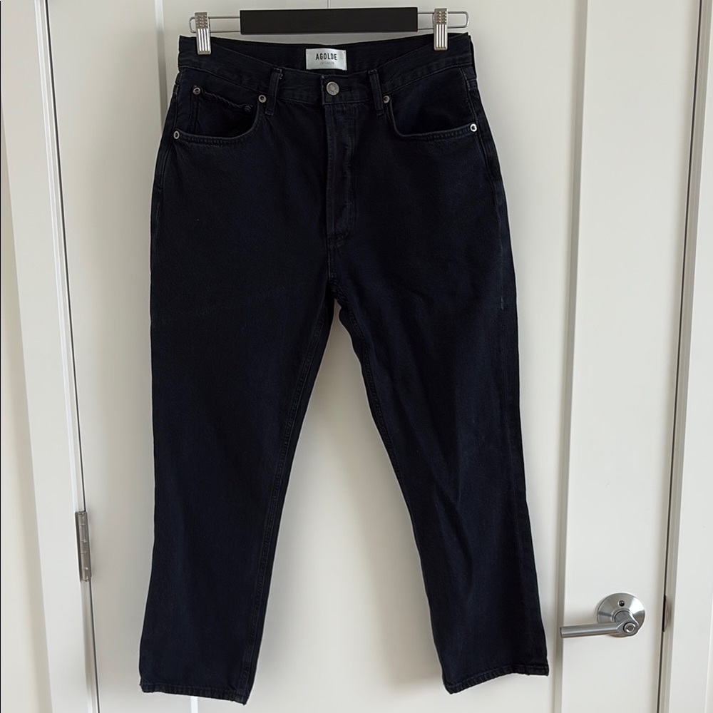 Agolde Midnight Black Jeans